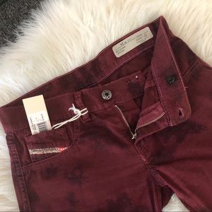 DIESEL 003M9 Skinny Pants, Size: 24